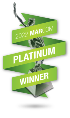 5 MarCom Platinum awards | 2022