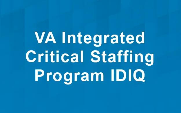 Aptive Contract Vehicles Revised v2 VA Integrated Critical Staffing Program IDIQ