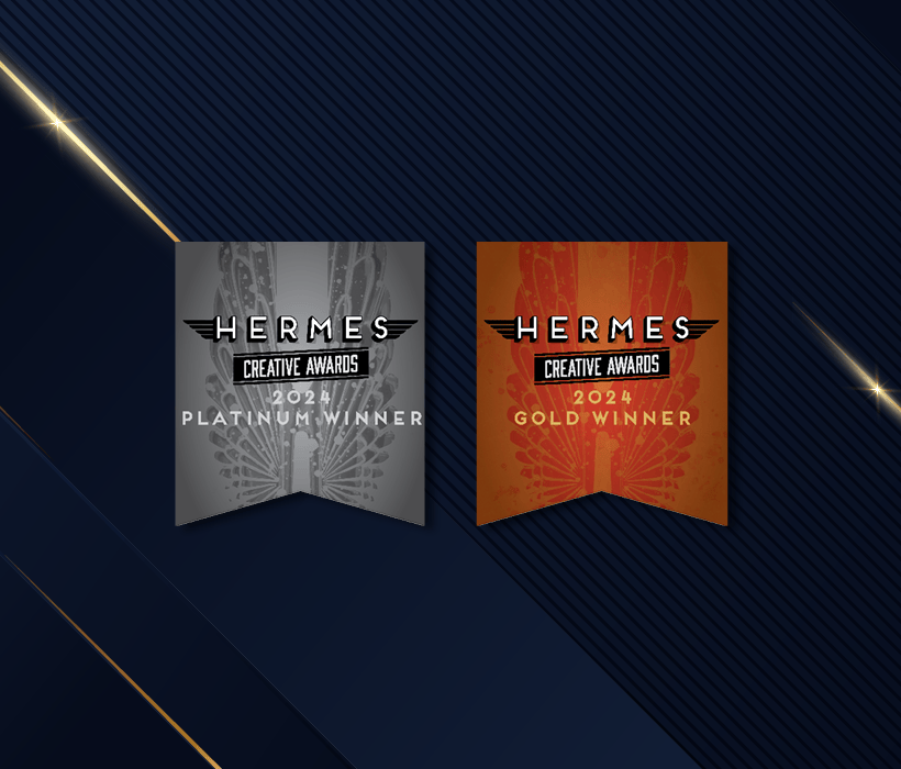 Aptive Resources wins 2024 Hermes Creative Awards for platinum and gold.