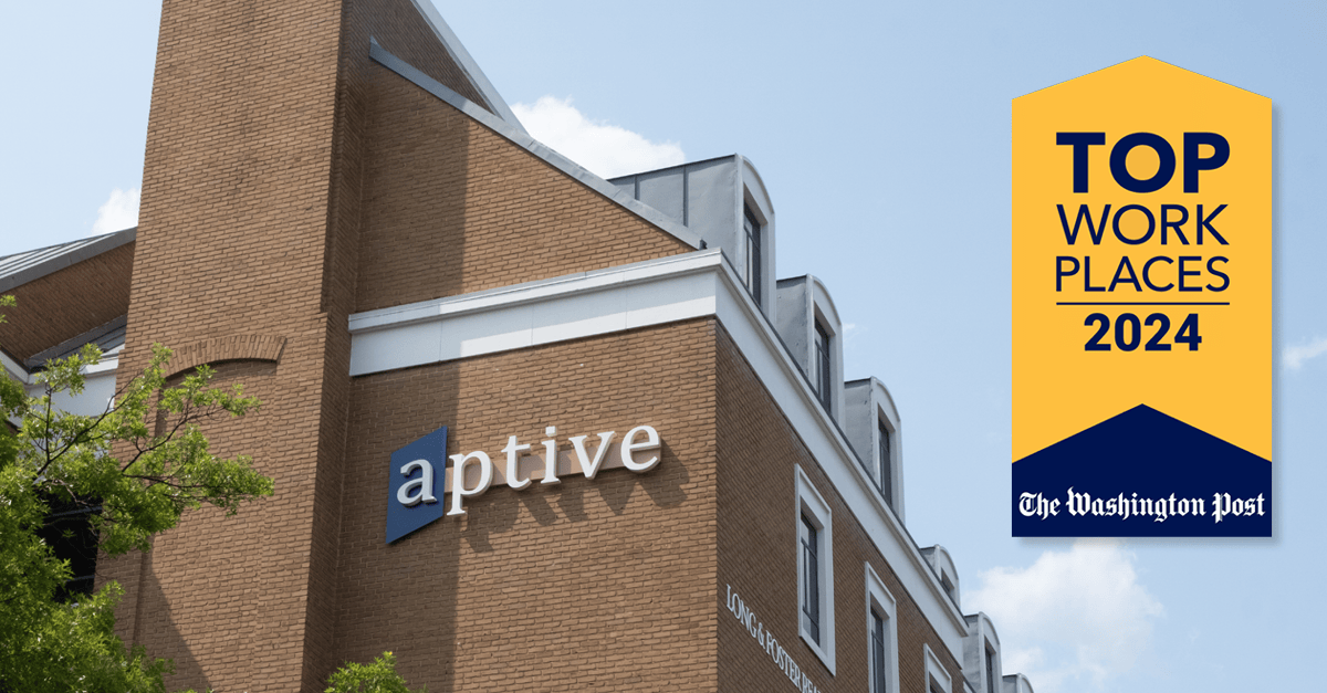 Aptive Named a 2024 Washington Post Top Workplace Aptive Resources