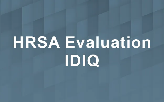 Aptive Contract Vehicles HRSA Evaluation IDIQ